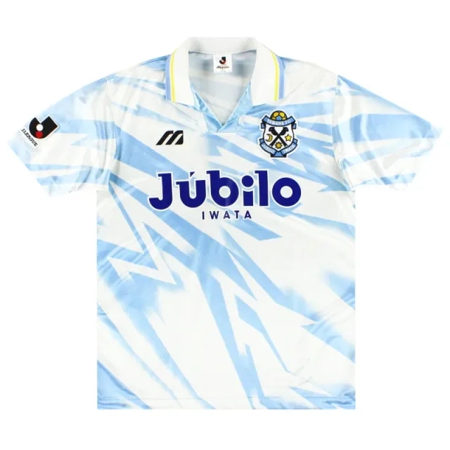 1994-95 Jubilo Iwata Mizuno Away Shirt L - Other World Clubs / Excellent / Large