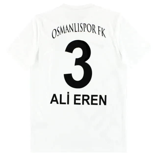 2019-20 Osmanlispor Nike Third Shirt Ali Eren #3 *As New* M - Other Turkish Clubs / As New / Medium