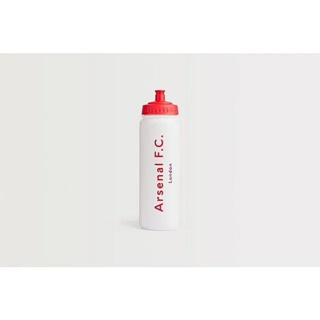 Arsenal Sports White Water Bottle, Multicolor