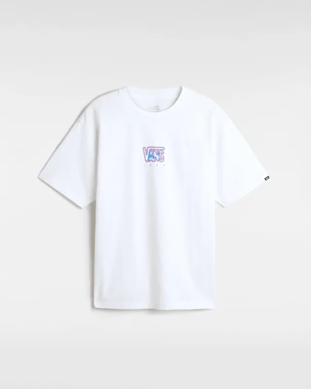 Vans - Heat Map Skull T-Shirt, Man, White
