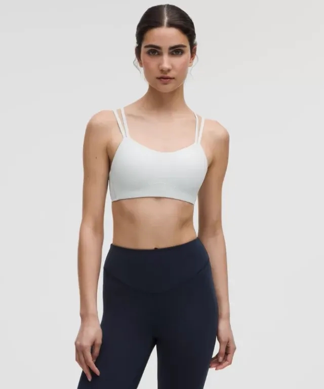 lululemon – Women's Like a Cloud Sports Bra Light Support, B/C Cup – Color Grey – Size 10