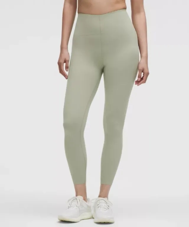 lululemon – Women's Glow Up Super-High-Rise Tight Leggings – 25" – Color Green/Pastel – Size 0