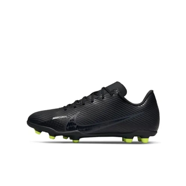 Nike Kids Mercurial Vapor XV Club FG MG Black Dk Smoke Grey Summit White Volt