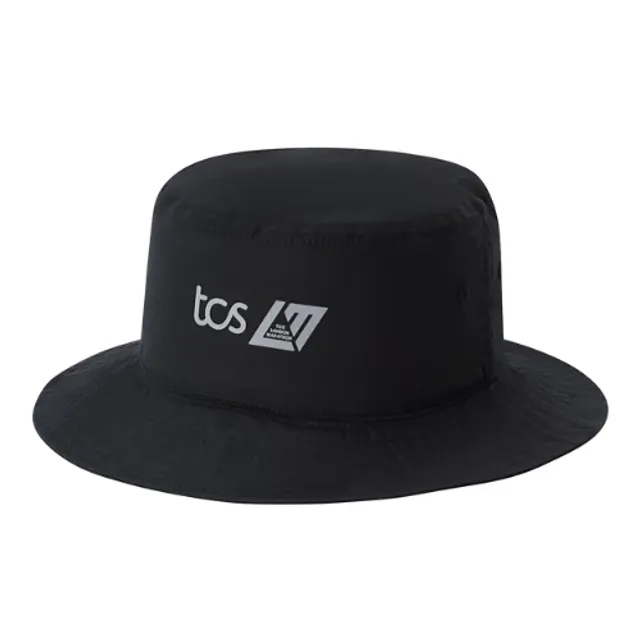 New Balance Unisex London Marathon Bucket Hat in Black Nylon