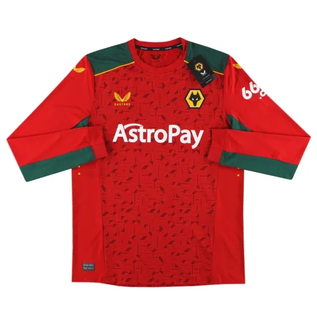 2023-24 Wolves Castore Pro Away Shirt L/S *w/tags* - Wolves / w/tags / Small