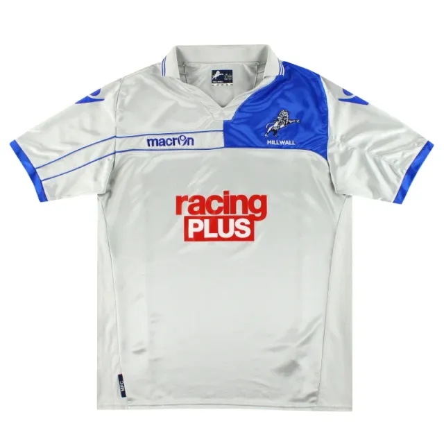 2012-13 Millwall Macron Away Shirt M - Millwall / Excellent / Medium