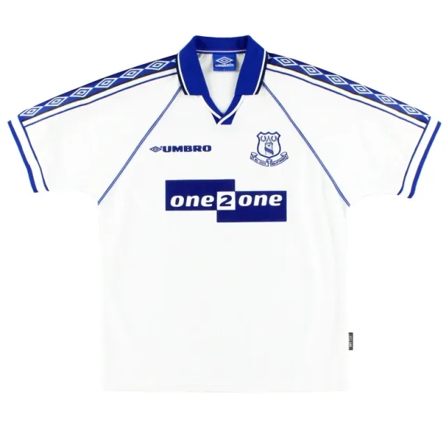 1998-99 Everton Umbro Away Shirt L - Everton / Excellent / Large