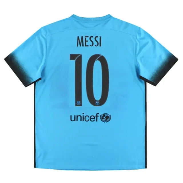 2015-16 Barcelona Nike Third Shirt Messi #10 L - Barcelona / Excellent / Large