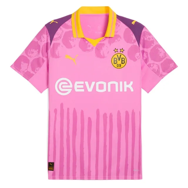 Puma X Kidsuper Bvb Borussia Dortmund Replica Short Sleeve T-shirt