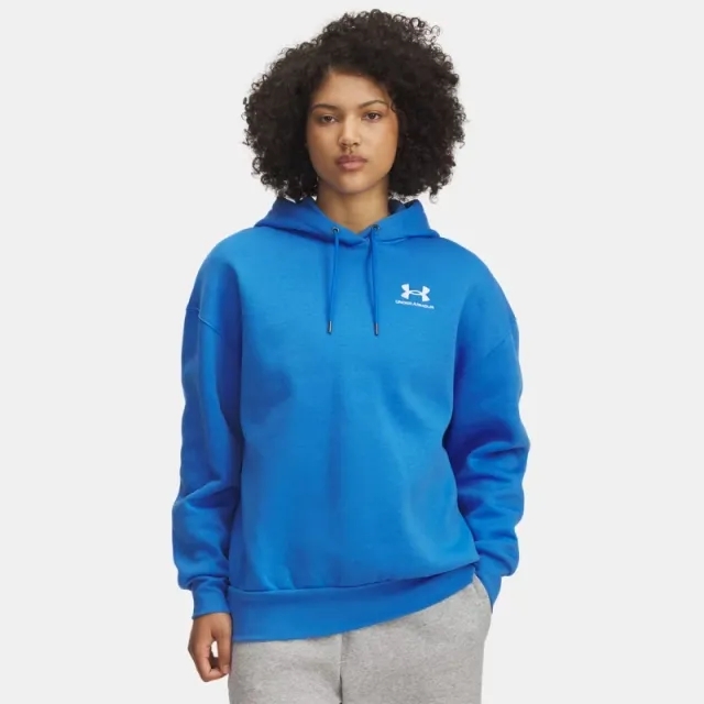 Under Armour  Icon Fleece Women's Oversized Hoodie Blue Atlantis / White L