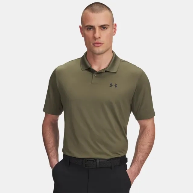 Under Armour  Matchplay Men's Polo Marine OD Green / Black L