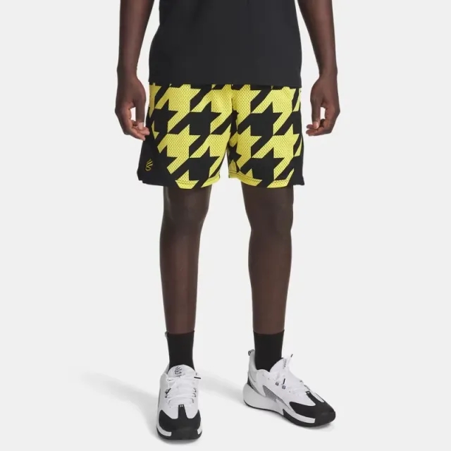 Curry Signature Men's 7" Shorts Black / Taxi / Taxi L