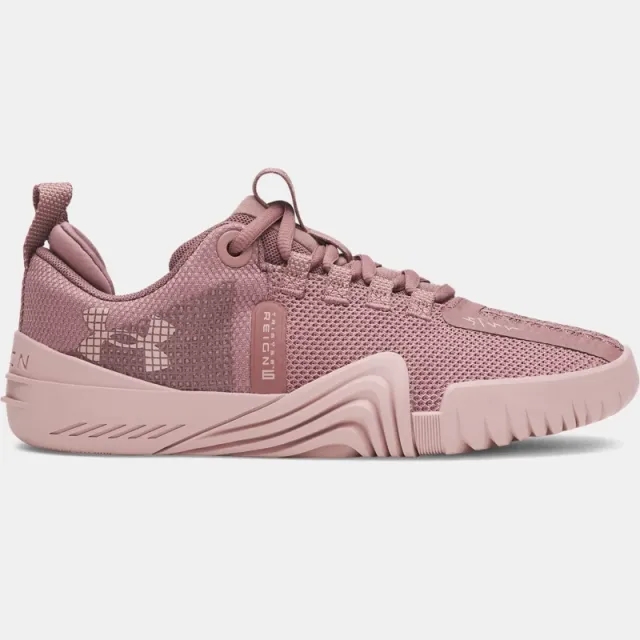 Under Armour  Reign 6 Women's Training Shoes Maroon Mist / Tourmaline Pink / White 7.5