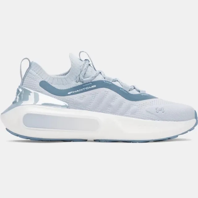 Under Armour  Phantom 4 Chrome Women's Shoes Blue Calm / White / Metallic Blue Calm 3