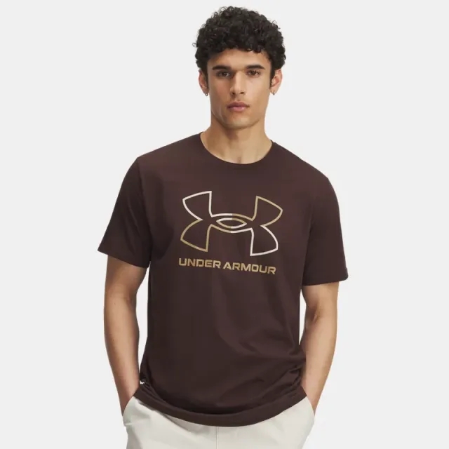 Under Armour  Foundation Men's Short Sleeve Kona Brown / Camel / Khaki Base M