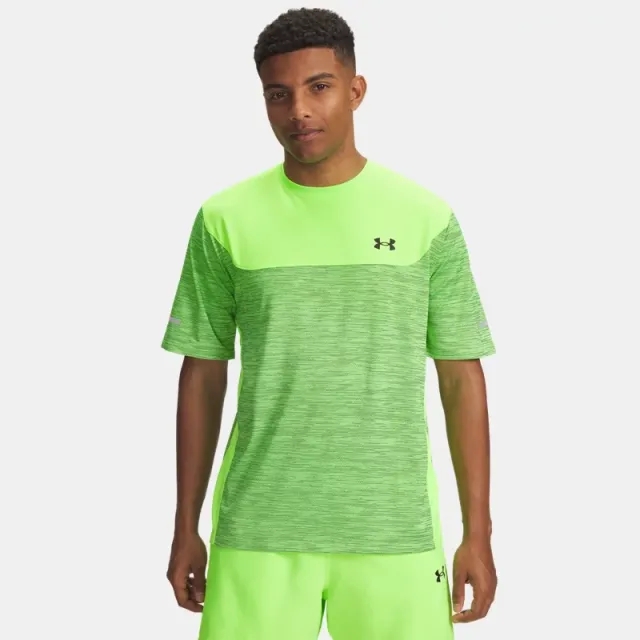 Under Armour  Tech™ Utility Men's Short Sleeve Hyper Green / Black L