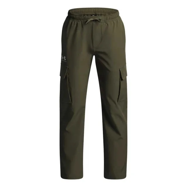 Under Armour  Icon Woven Boys' Pants Marine OD Green / White YLG (59 - 63 in)