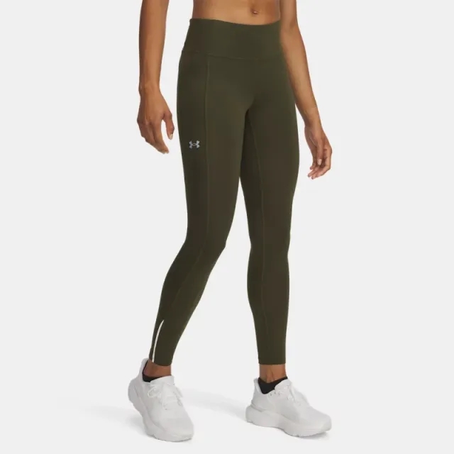 Under Armour  Launch Women's Tights Expedition Green / Reflective L