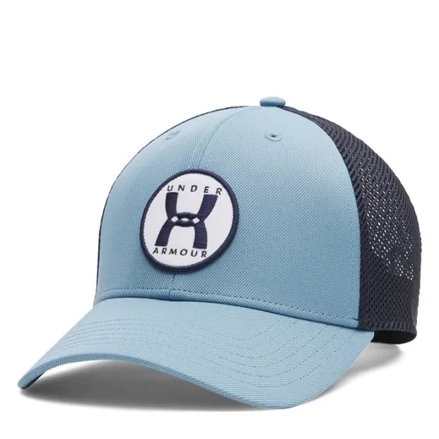 Under Armour  Essential Mid Men's Trucker Hat Blue Smoke / Washed Navy OSFM