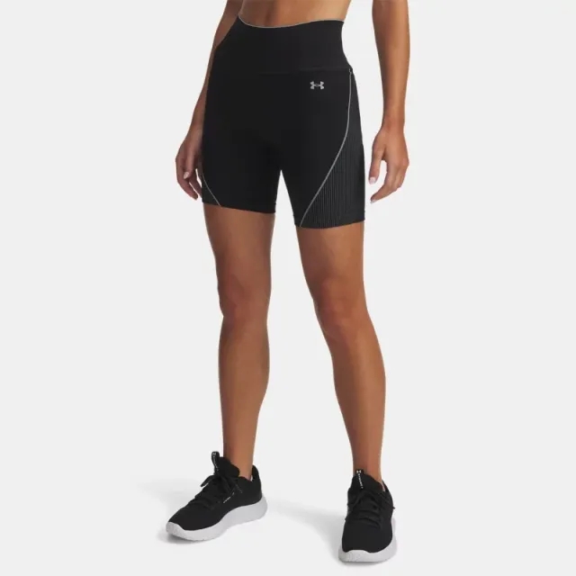 Under Armour  Vanish Seamless Women's 6.5" Shorts Black / Steel / Steel L