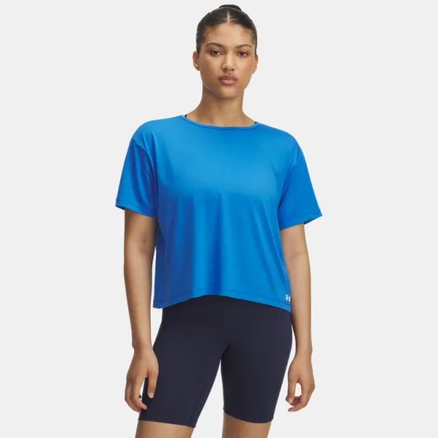 Under Armour  Motion Women's Short Sleeve Blue Atlantis / White L