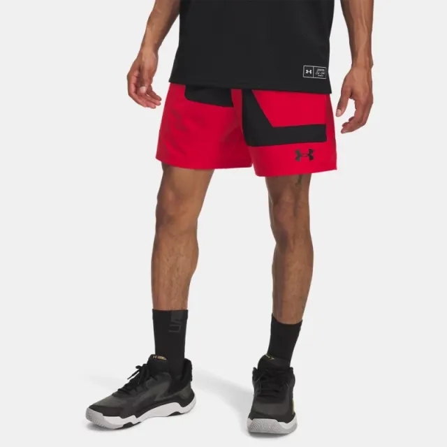 Under Armour  Zone Woven Graphic Men's 7'' Shorts Red / Black / Black L