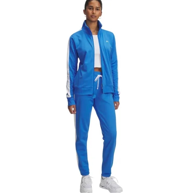 Under Armour  Tricot Women's Tracksuit Blue Atlantis / White / White L