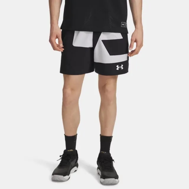 Under Armour  Zone Woven Graphic Men's 7'' Shorts Black / White / White L