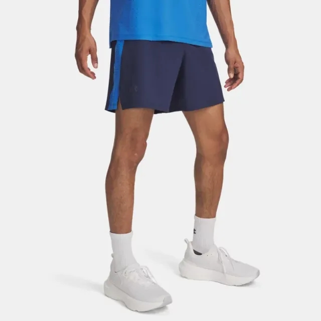 Under Armour  Launch Elite Men's 7" Shorts Washed Navy / Blue Atlantis / Reflective L