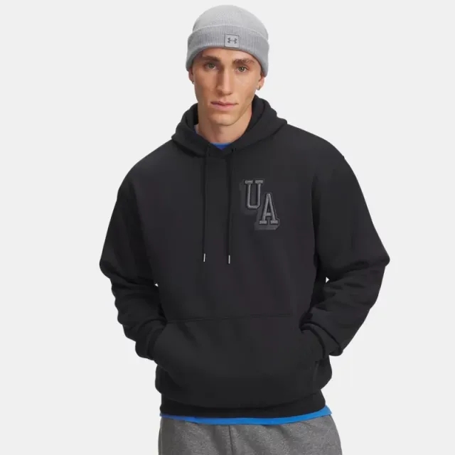 Under Armour  Icon Fleece Graphic Men's Hoodie Black / Black L