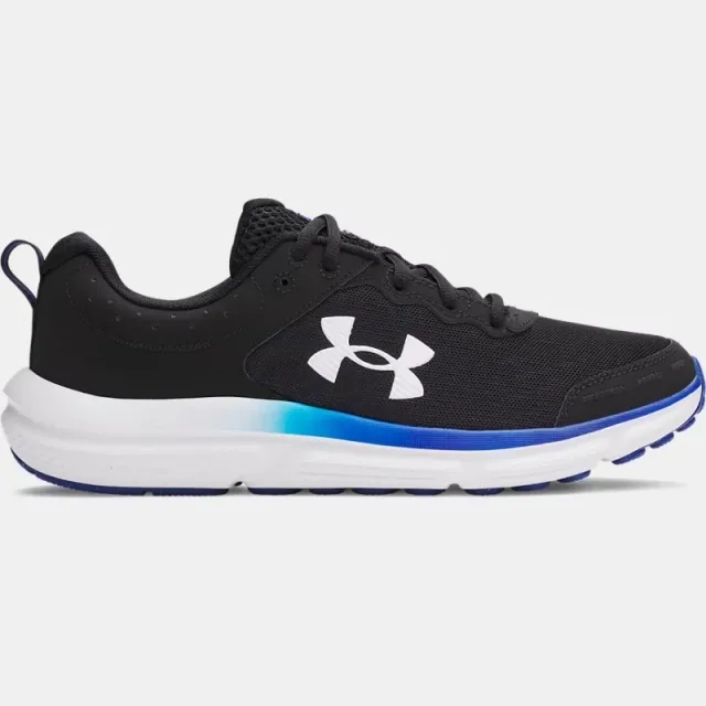 Under Armour  Charged Assert 10 Men's Running Shoes Black / Royal / White 9