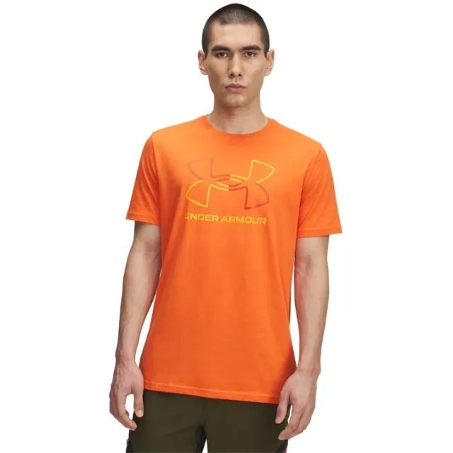 Under Armour  Foundation Men's Short Sleeve Orange Base / Surplus Orange / Squad Orange M