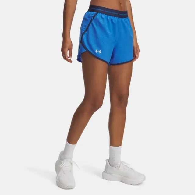 Under Armour  Fly By Women's 3'' Shorts Blue Atlantis / Washed Navy / Reflective L