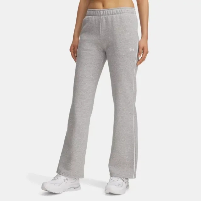 Under Armour  Rival Fleece Piped Women's Pants Mod Gray Light Heather / White L