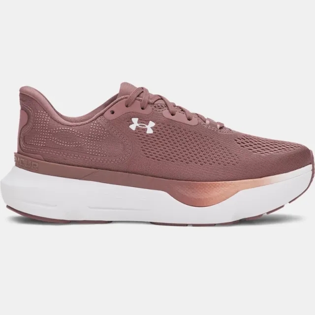 Under Armour  Infinite Pro 2 Women's Running Shoes Maroon Mist / Maroon Mist / White 4