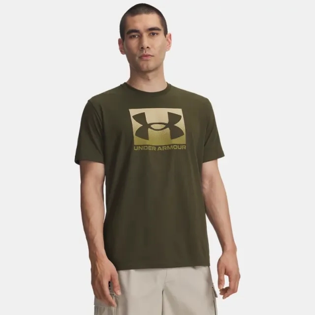 Under Armour  Boxed Men's Sports Short Sleeve Expedition Green / Field Khaki S