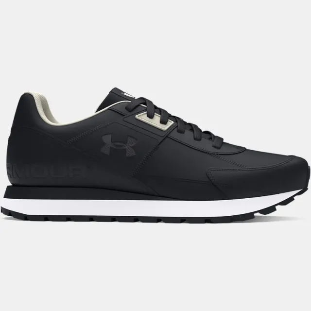 Under Armour  Essential Men's Runner Shoes Black / White / Black 9