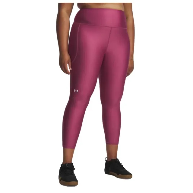 Under Armour  Tech Women's Ankle Leggings Fuchsia Dusk / White 1X
