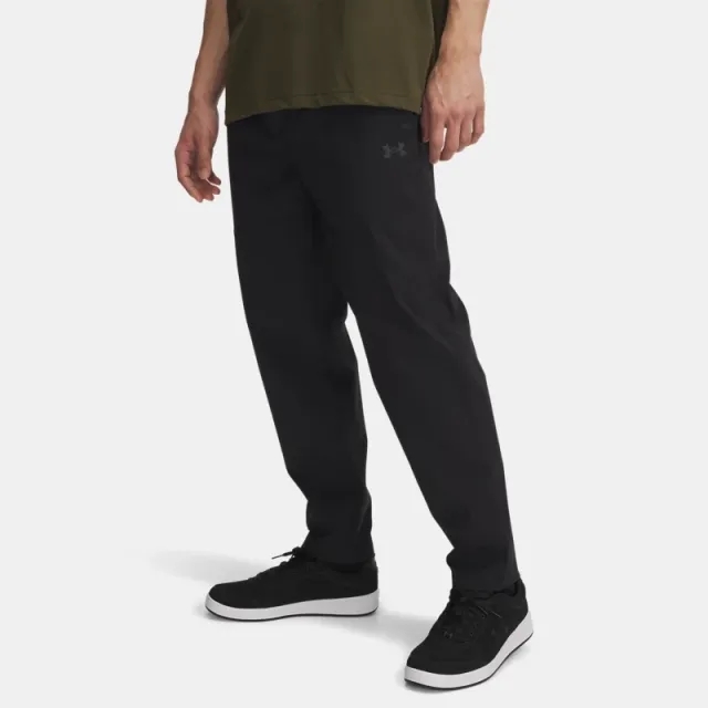 Under Armour  Unstoppable Textured Woven Men's Tapered Pants Black / Black L