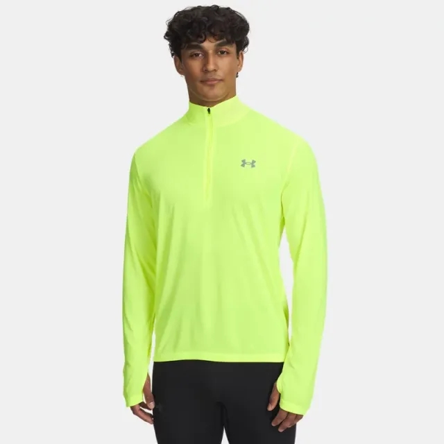 Under Armour  Launch Men's ¼ Zip High Vis Yellow / Reflective L