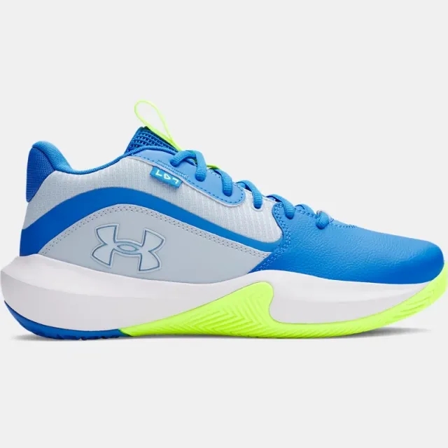 Under Armour  Lockdown 7 Unisex Basketball Shoes Blue Calm / Blue Atlantis / Metallic Blue Calm 9.5