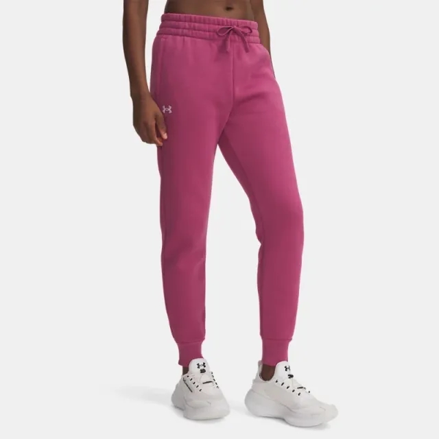Under Armour  Rival Fleece Women's Joggers Fuchsia Dusk / White L