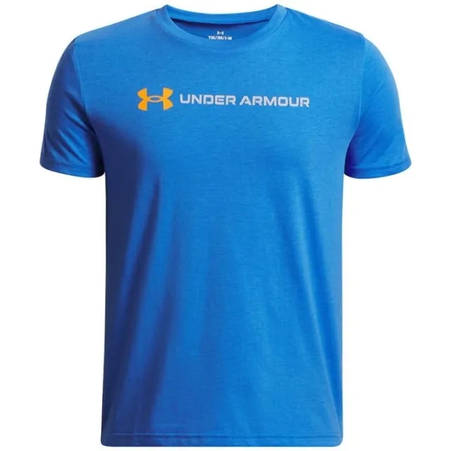 Under Armour  Tech™ Vent Jacq Under Armour rd Boys' Short Sleeve Blue Atlantis / Washed Navy YLG (59 - 63 in)