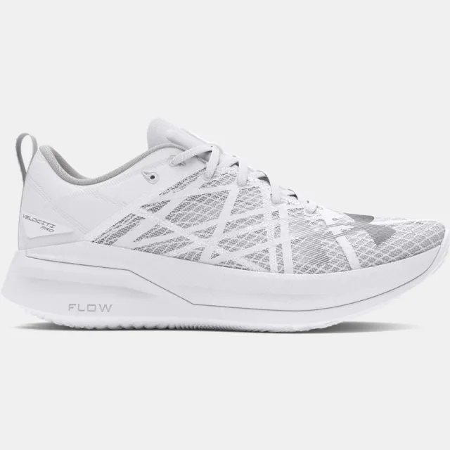Under Armour  Velociti Pro Unisex Running Shoes White / White / Distant Gray 12