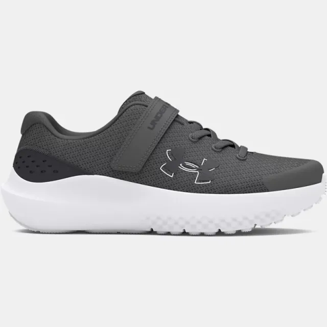 Under Armour  Surge 4 AC Boys' Pre-School Running Shoes Castlerock / Anthracite / Anthracite 13.5