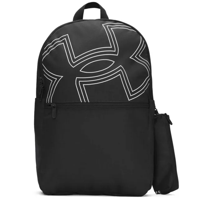 Under Armour  Essential Printed Backpack Black / Black / White OSFM