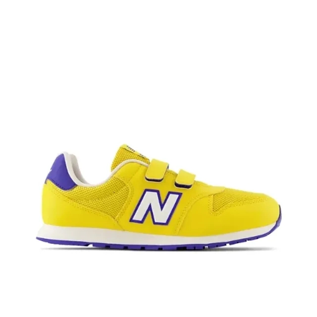 New Balance Kids' 500 Hook & Loop in Yellow/Blue Synthetic