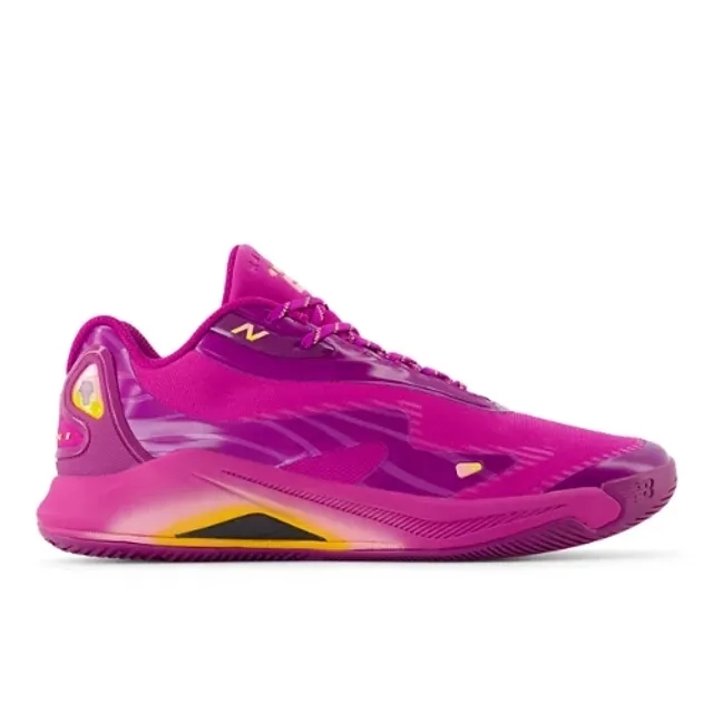 New Balance Men's KAWHI IV in Purple/Pink/Grey Mesh