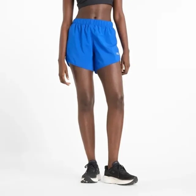 New Balance Women's Sport Short 5" in Blue Polywoven
