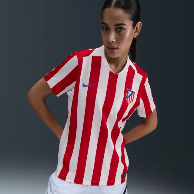 Atlético Madrid 2025/26 Stadium Home Women's Nike Dri-FIT Football Replica Shirt - Red - Recycled Polyester